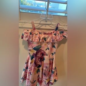 DAVID CHARLES
Girls Pink Floral Dress